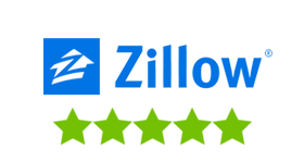 five star lender Zillow logo